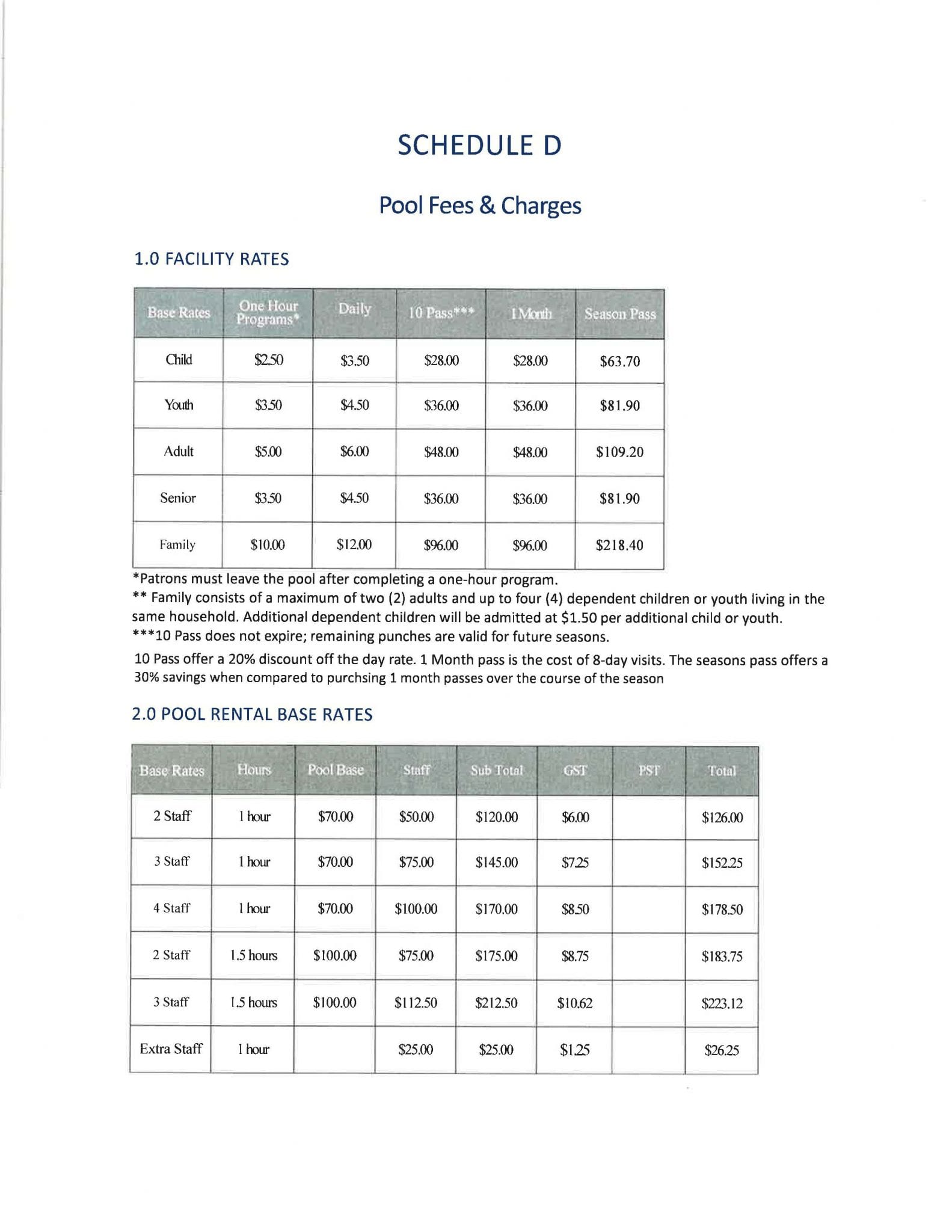 Pool Fees 2019_Page_1 District of Hudson's Hope